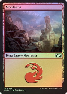 Mountain (#262)
Magic 2015 Core Set (Foil) - Italian
Single
Magic The Gathering