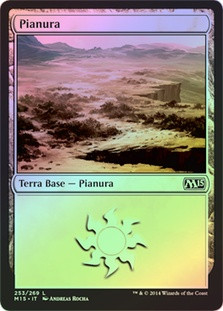 Plains (#253)
Magic 2015 Core Set (Foil) - Italian
Single
Magic The Gathering