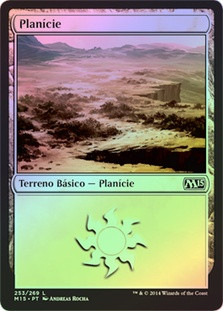 Plains (#253)
Magic 2015 Core Set (Foil) - Portuguese
Single
Magic The Gathering