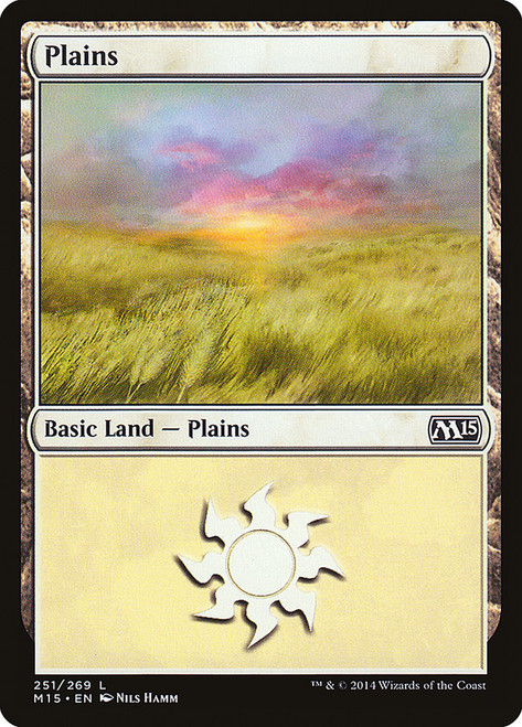 Plains (#251)\nMagic 2015 Core Set\nSingle\nMagic The Gathering