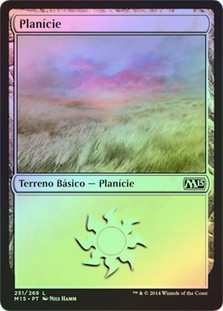Plains (#251)
Magic 2015 Core Set (Foil) - Portuguese
Single
Magic The Gathering