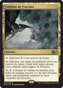 Sliver Hive
Magic 2015 Core Set - Portuguese
Single
Magic The Gathering
