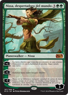 Nissa, Worldwaker
Magic 2015 Core Set - Spanish
Single
Magic The Gathering