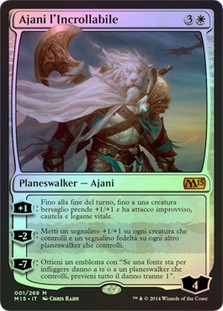 Ajani Steadfast
Magic 2015 Core Set (Foil) - Italian
Single
Magic The Gathering