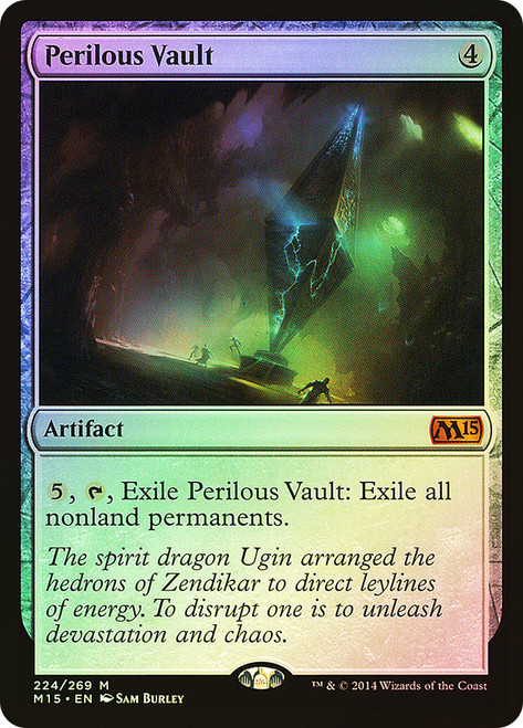 Perilous Vault\nMagic 2015 Core Set\nSingle\nMagic The Gathering