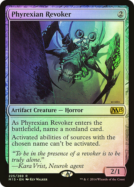 Phyrexian Revoker\nMagic 2015 Core Set\nSingle\nMagic The Gathering