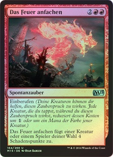 Stoke the Flames
Magic 2015 Core Set (Foil) - German
Single
Magic The Gathering