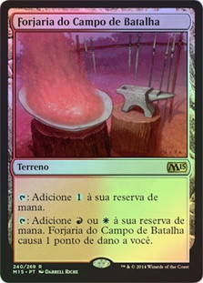 Battlefield Forge
Magic 2015 Core Set (Foil) - Portuguese
Single
Magic The Gathering
