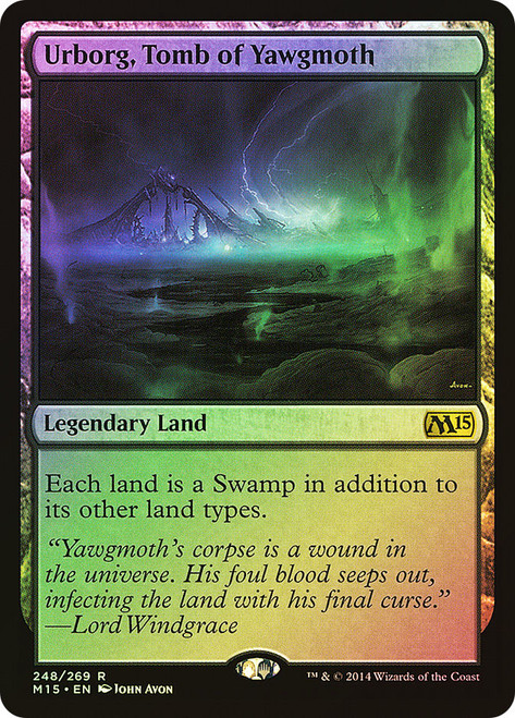 Urborg, Tomb of Yawgmoth\nMagic 2015 Core Set\nSingle\nMagic The Gathering