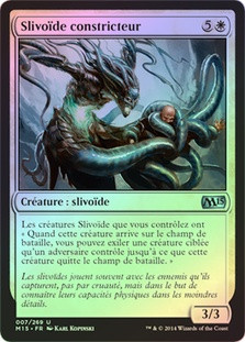 Constricting Sliver
Magic 2015 Core Set (Foil) - French
Single
Magic The Gathering