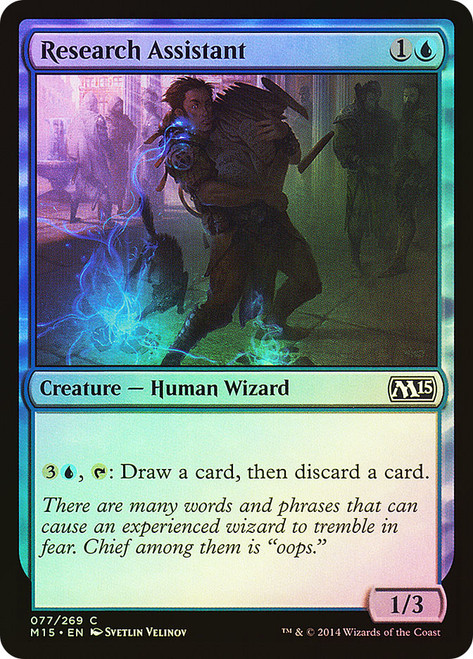 Research Assistant\nMagic 2015 Core Set\nSingle\nMagic The Gathering