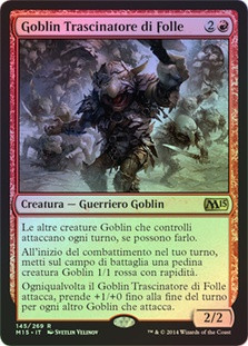 Goblin Rabblemaster
Magic 2015 Core Set (Foil) - Italian
Single
Magic The Gathering