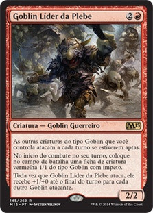 Goblin Rabblemaster
Magic 2015 Core Set - Portuguese
Single
Magic The Gathering