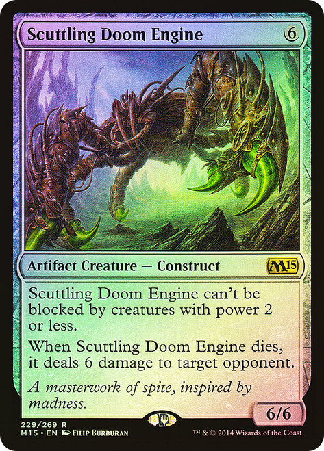 Scuttling Doom Engine\nMagic 2015 Core Set\nSingle\nMagic The Gathering