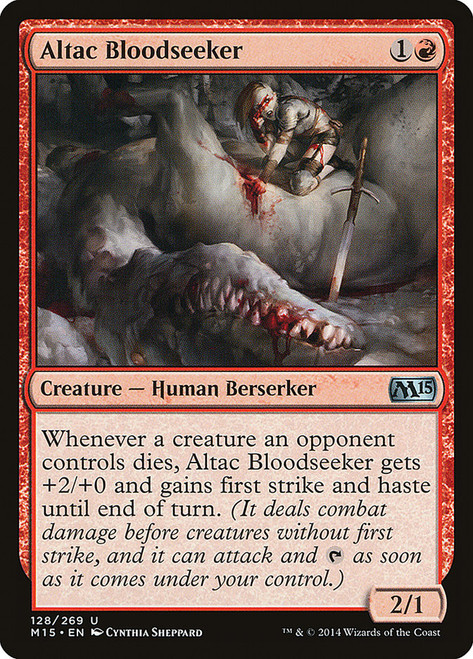 Altac Bloodseeker\nMagic 2015 Core Set\nSingle\nMagic The Gathering