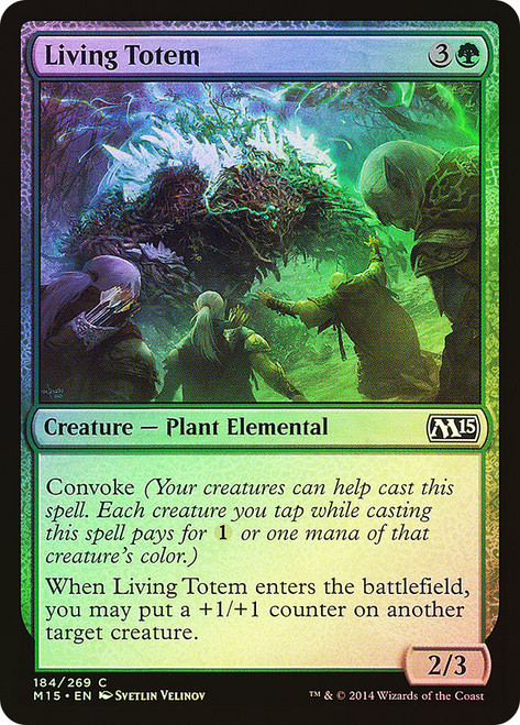 Living Totem\nMagic 2015 Core Set\nSingle\nMagic The Gathering