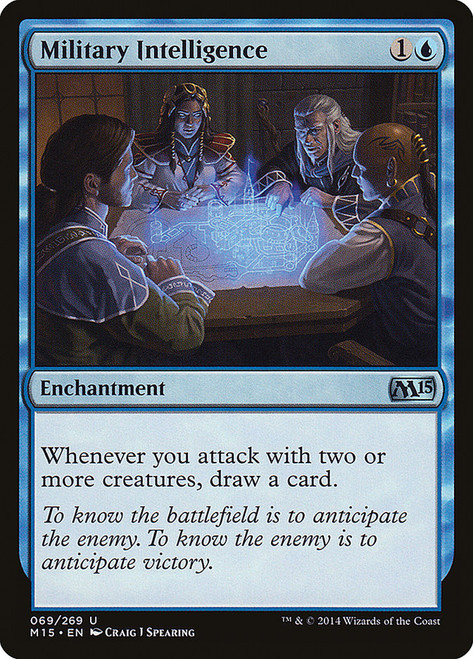 Military Intelligence\nMagic 2015 Core Set\nSingle\nMagic The Gathering