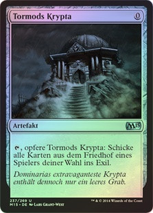 Tormod's Crypt
Magic 2015 Core Set (Foil) - German
Single
Magic The Gathering