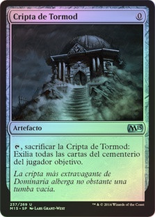 Tormod's Crypt
Magic 2015 Core Set (Foil) - Spanish
Single
Magic The Gathering