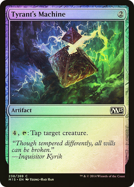 Tyrant's Machine\nMagic 2015 Core Set\nSingle\nMagic The Gathering