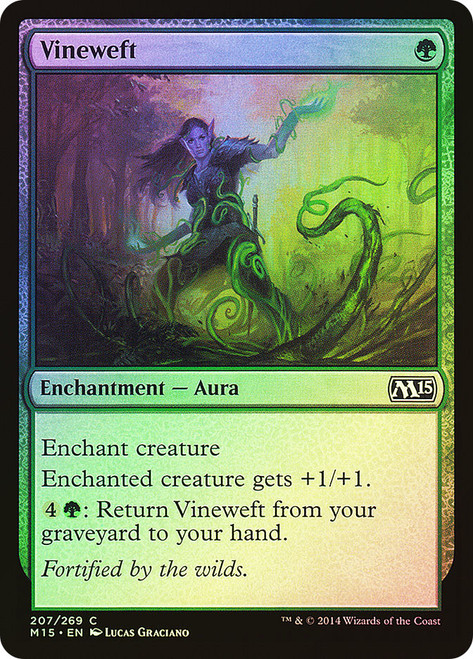 Vineweft\nMagic 2015 Core Set\nSingle\nMagic The Gathering