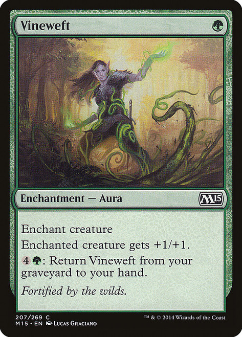 Vineweft\nMagic 2015 Core Set\nSingle\nMagic The Gathering