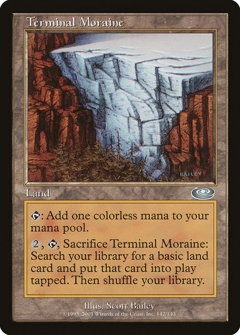 Terminal Moraine\nPlaneshift\nSingle\nMagic The Gathering