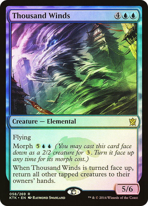 Thousand Winds\nKhans of Tarkir\nSingle\nMagic The Gathering