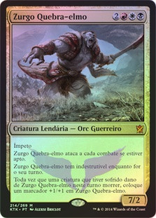 Zurgo Helmsmasher
Khans of Tarkir (Foil) - Portuguese
Single
Magic The Gathering