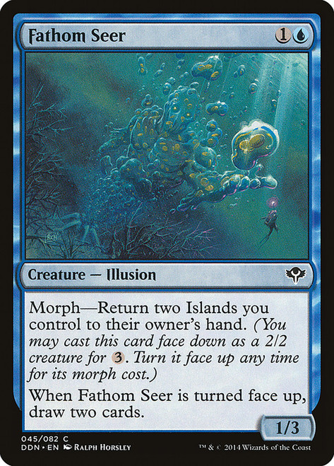 Fathom Seer\nDuel Decks: Speed vs. Cunning\nSingle\nMagic The Gathering