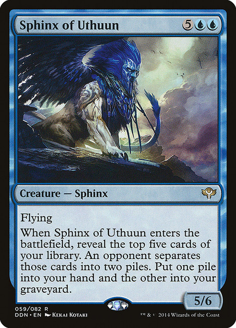 Sphinx of Uthuun\nDuel Decks: Speed vs. Cunning\nSingle\nMagic The Gathering