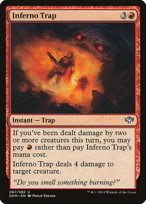 Inferno Trap\nDuel Decks: Speed vs. Cunning\nSingle\nMagic The Gathering
