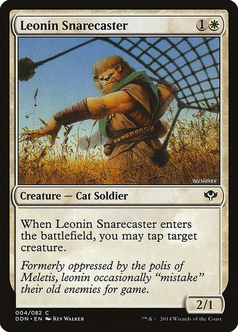 Leonin Snarecaster\nDuel Decks: Speed vs. Cunning\nSingle\nMagic The Gathering