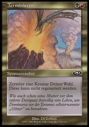 Terminate
Planeshift (Foil) - German
Single
Magic The Gathering