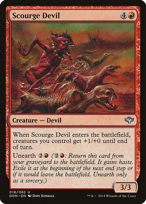 Scourge Devil\nDuel Decks: Speed vs. Cunning\nSingle\nMagic The Gathering