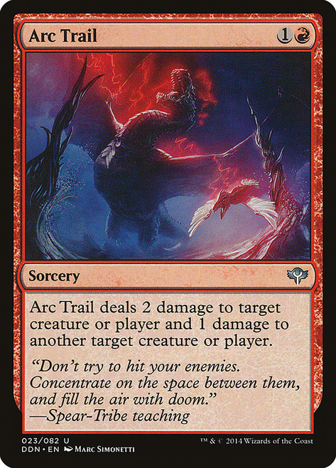 Arc Trail\nDuel Decks: Speed vs. Cunning\nSingle\nMagic The Gathering