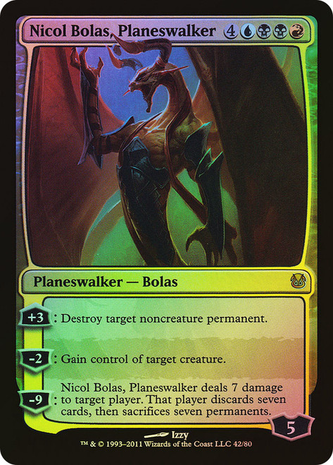 Nicol Bolas, Planeswalker\nDuel Decks: Ajani vs. Nicol Bolas\nSingle\nMagic The Gathering