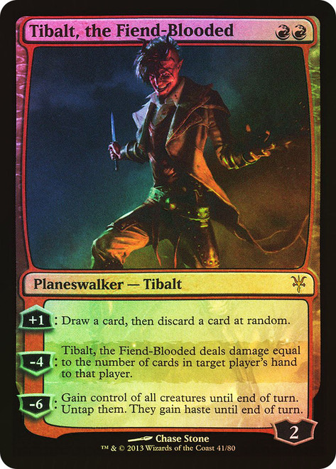 Tibalt, the Fiend-Blooded\nDuel Decks: Sorin vs. Tibalt\nSingle\nMagic The Gathering