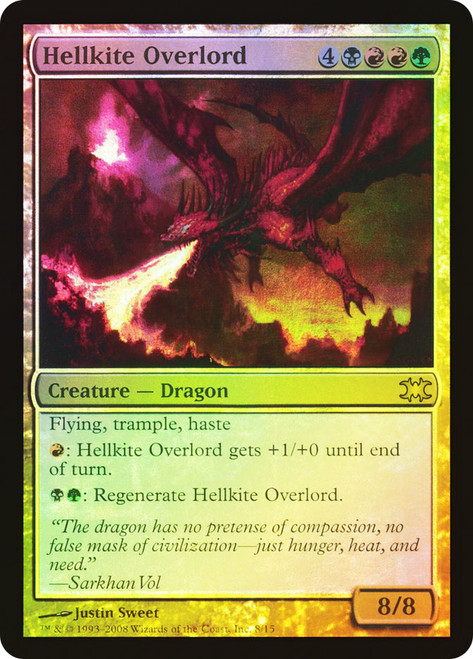 Hellkite Overlord\nFrom The Vault: Dragons\nSingle\nMagic The Gathering