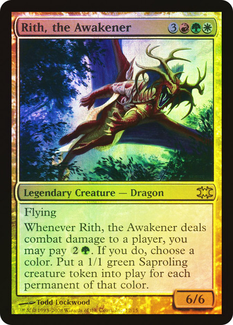Rith, the Awakener\nFrom The Vault: Dragons\nSingle\nMagic The Gathering