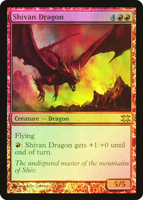 Shivan Dragon\nFrom The Vault: Dragons\nSingle\nMagic The Gathering