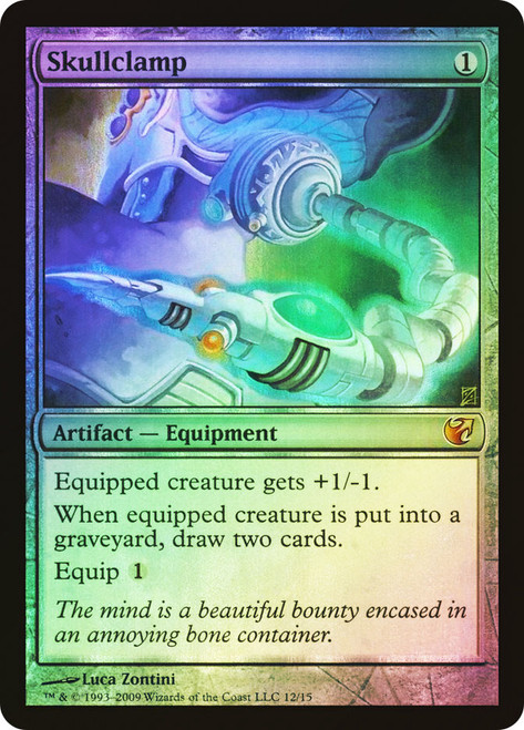 Skullclamp\nFrom the Vault: Exiled\nSingle\nMagic The Gathering