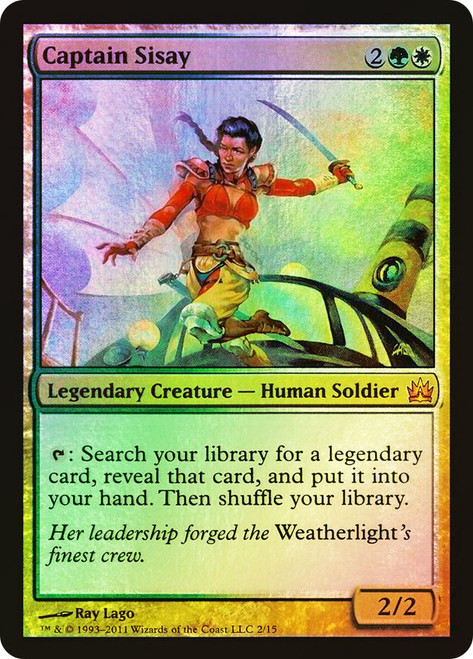 Captain Sisay\nFrom the Vault: Legends\nSingle\nMagic The Gathering