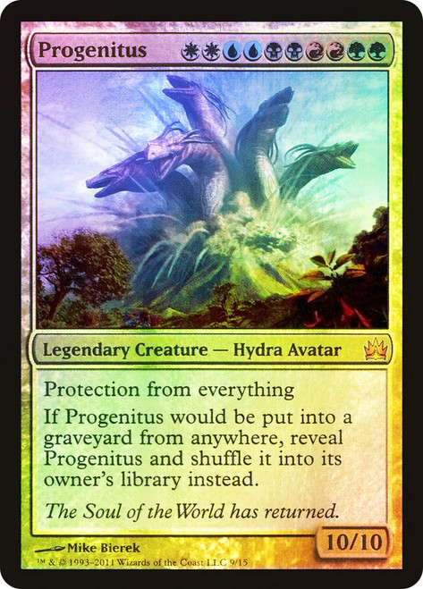 Progenitus\nFrom the Vault: Legends\nSingle\nMagic The Gathering