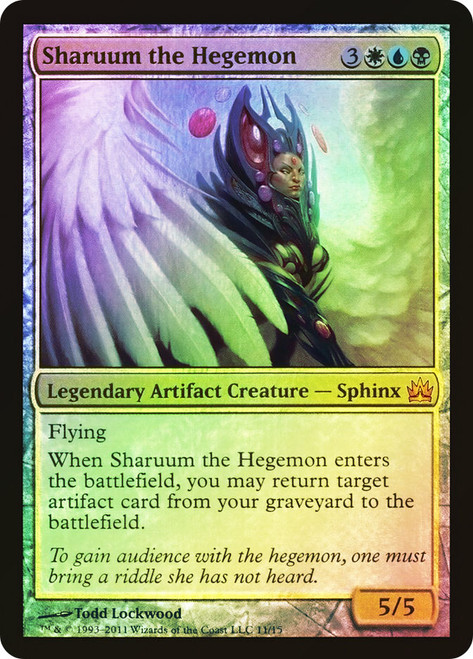 Sharuum the Hegemon\nFrom the Vault: Legends\nSingle\nMagic The Gathering