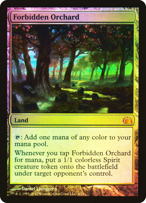 Forbidden Orchard (Full Art) | Masterpiece Series: Zendikar 