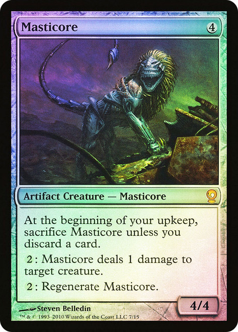 Masticore\nFrom the Vault: Relics\nSingle\nMagic The Gathering