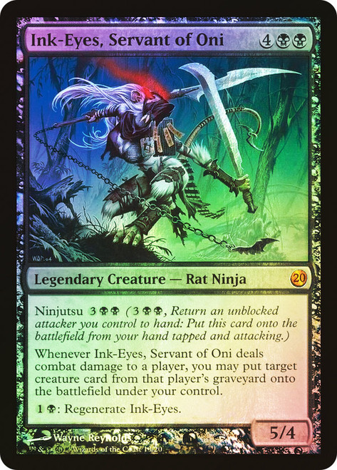 Ink-Eyes, Servant of Oni\nFrom the Vault: Twenty\nSingle\nMagic The Gathering
