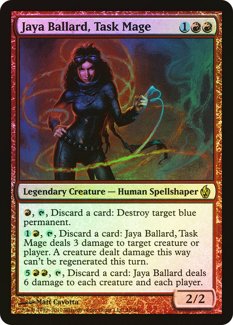 Jaya Ballard, Task Mage\nPremium Deck Series: Fire & Lightning\nSingle\nMagic The Gathering