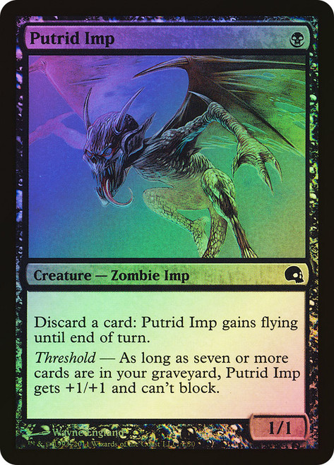 Putrid Imp\nPremium Deck Series: Graveborn\nSingle\nMagic The Gathering